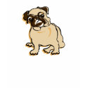 Talk to the Pug T-Shirt by evisionarts Talk to the Pug T-Shirt