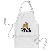 Talk to the Tail Bear aprons by doonidesigns Talk to the Tail Bear aprons