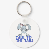 Talk to the Tail Bunny Rabbit keychains by doonidesigns Talk to the Tail Bunny Rabbit keychains
