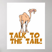 Talk to the Tail Camel Print