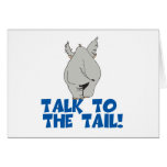 Talk to the Tail Elephant Card