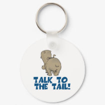 Talk to the Tail Hippo keychains by doonidesigns Talk to the Tail Hippo keychains