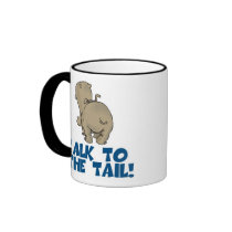 Talk to the Tail Hippo mugs