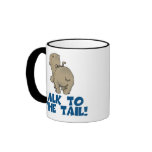 Talk to the Tail Hippo Mugs