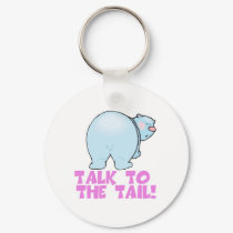 Talk to the Tail Polar Bear keychains by doonidesigns Talk to the Tail Polar Bear keychains