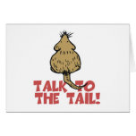 Talk to the Tail Rat Greeting Cards