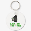 Talk to the Tail Skunk keychains