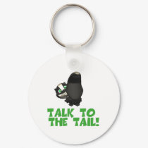 Talk to the Tail Skunk keychains by doonidesigns Talk to the Tail Skunk keychains