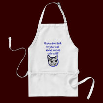Talk to your cat about catnip aprons