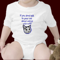 Talk to your cat about catnip t-shirts