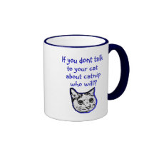 Talk to your cat about catnip coffee mugs