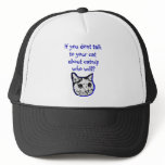 Talk to your cat about catnip hats
