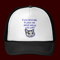 Talk to your cat about catnip hats