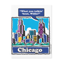 TALKIN-BOUT-WILLIS POST CARD