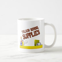 Talkin School Supplies Mug