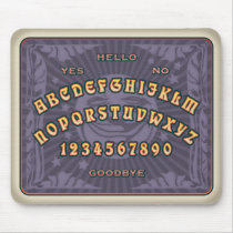 Talking Board (grape) mousepads by MortiRiuuallon Talking Board (grape) mousepads
