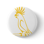 Talking Cockatiel Parrot Buttons