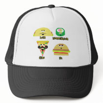 Talking Foods Trucker Hats