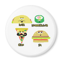 Talking Foods Magnet