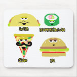 Talking Foods Mouse Pads