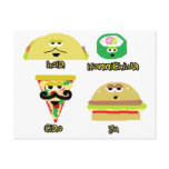 Talking Foods Postcards