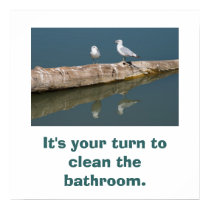Talking Gull Poster posters