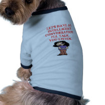 talking insult pet clothes