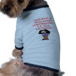 talking insult pet clothes