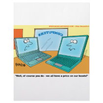 Talking Laptop Computer Cartoon letterhead by computer_tech_gifts Talking Laptop Computer Cartoon letterhead
