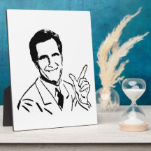 Talking Mitt Romney Photo Plaque