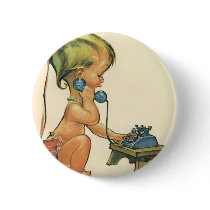Talking on the Phone buttons by YesterdayCafe Talking on the Phone buttons