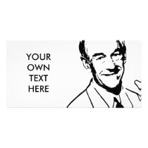 Talking Ron Paul Photo Greeting Card