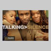 Talking > Silence Family Poster posters