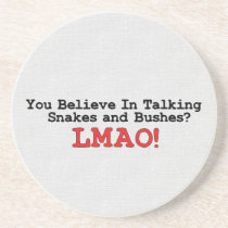 Talking Snakes and Bushes Coasters