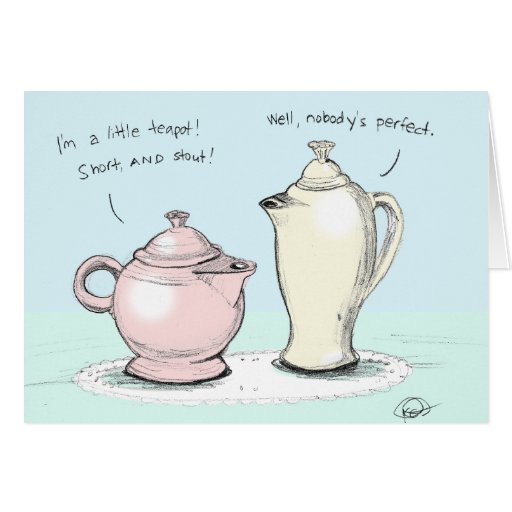 Talking Teapots Stationery Note Card Zazzle