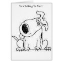 Talking To Me? cards by Catahoula Talking To Me? cards