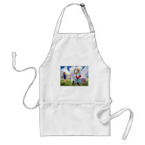 Talking to Mother Goose aprons by SherryHolderHunt Talking to Mother Goose aprons