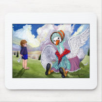 Talking to Mother Goose mousepads