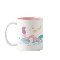 Talking to the stars doodle art Mug