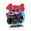 Tall 4x4 minitruck poster posters