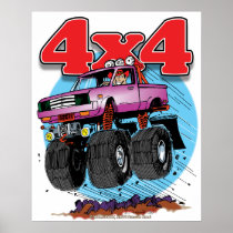 Tall 4x4 minitruck poster