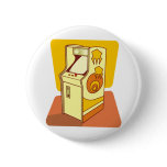 Tall arcade game console buttons