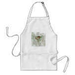 Tall Brown Mushrooms Apron