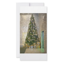Tall Christmas Tree Picture Card