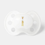 Tall Cute Giraffe. Cartoon Animal. Baby Pacifier