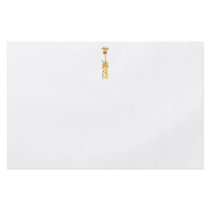 Tall Cute Giraffe. Cartoon Animal. Full Color Flyer