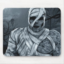 Tall Dark and Creepy Zombie Horror Art Mousepad by darkdreams Tall Dark and Creepy Zombie Horror Art Mousepad