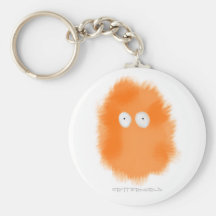 Tall Fluffy Critter Keychains