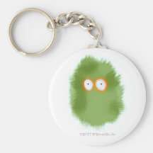 Tall Fluffy Weirdo Critter Keychain