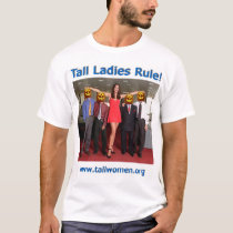 Tall Ladies rule - Halloween t-shirts